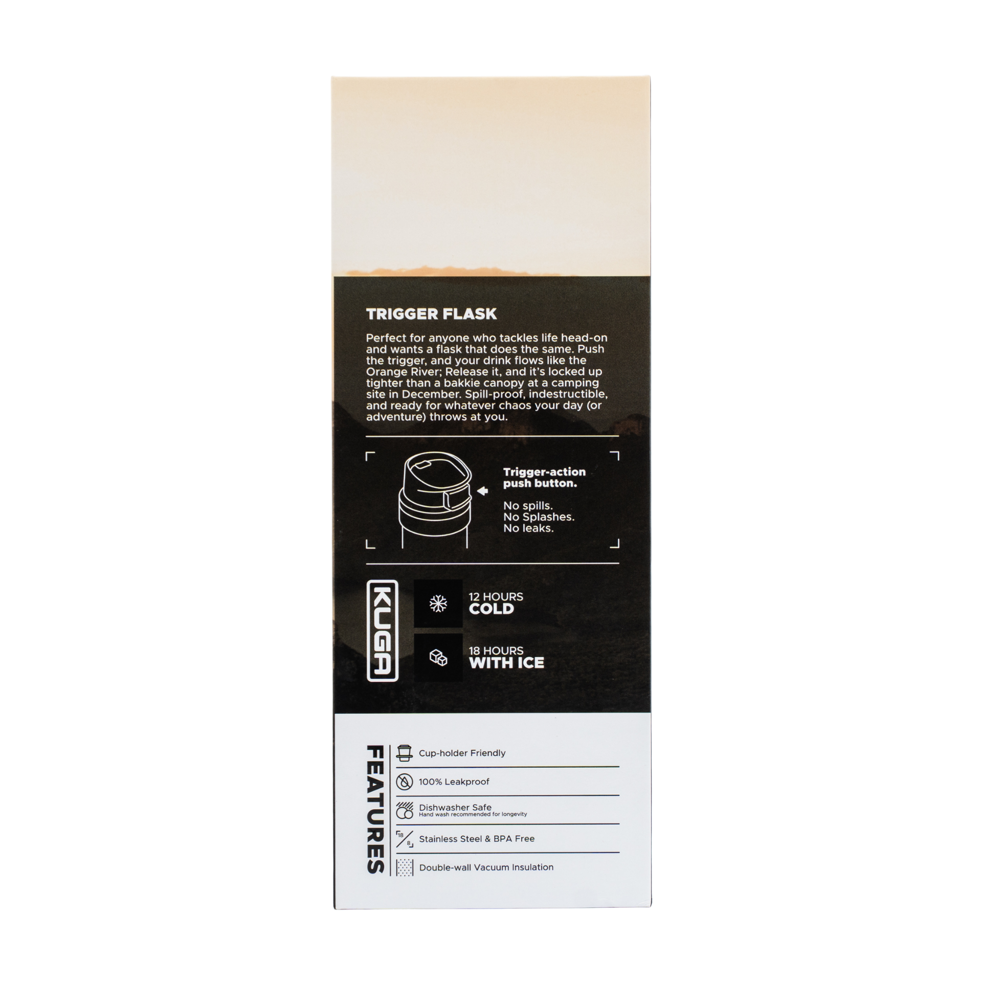 Hammertone Trigger 473ml Insulated Travel Flask