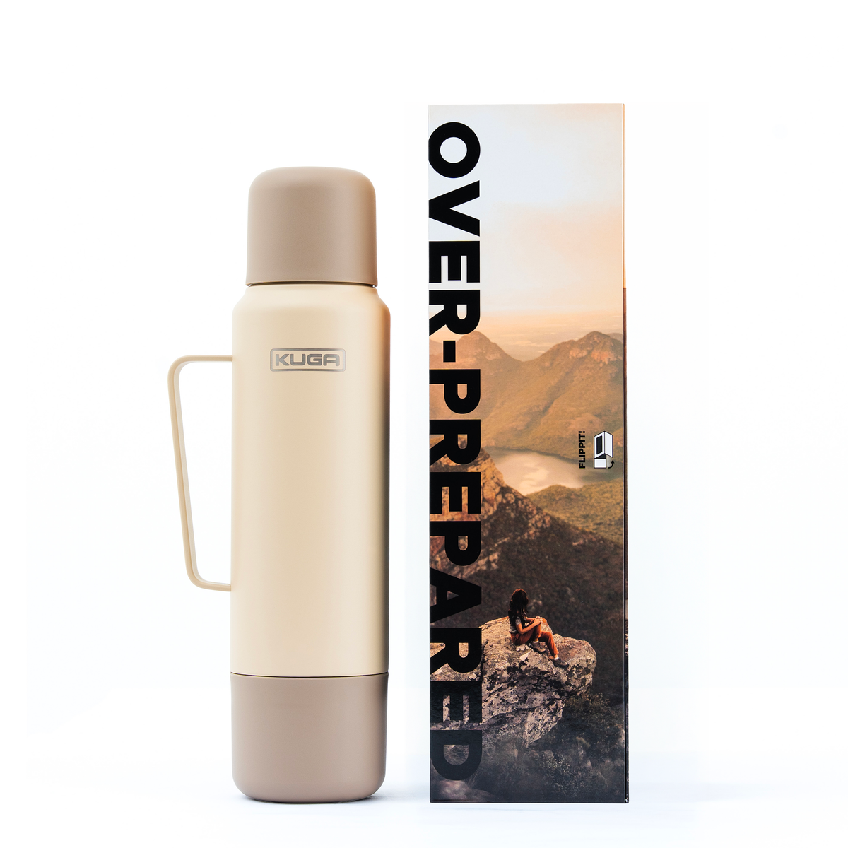 Camper 1182ml Vacuum Flask with Dual Cups