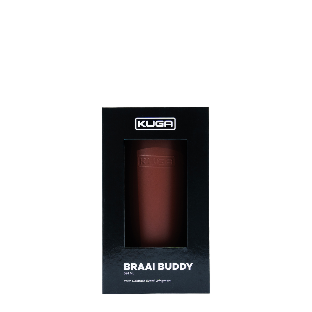 Braai Buddy 591ml Stainless Steel Flask