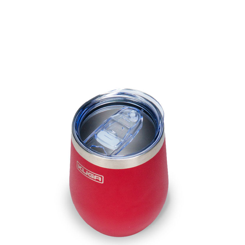 Wine Tumbler 354ml Stainless Steel with Lid (Spill-proof)