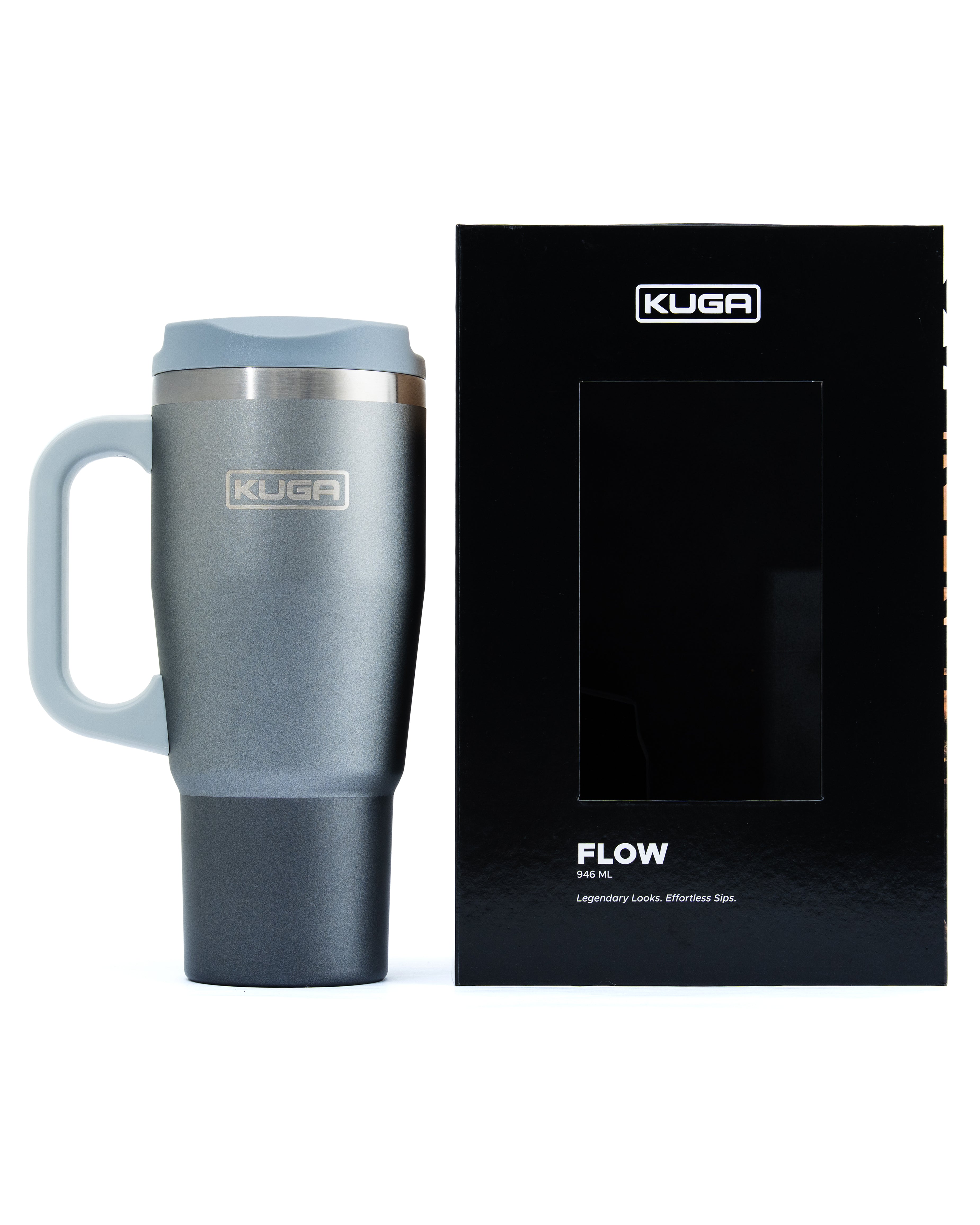 Flow 946ml Insulated Tumbler Flask with Straw