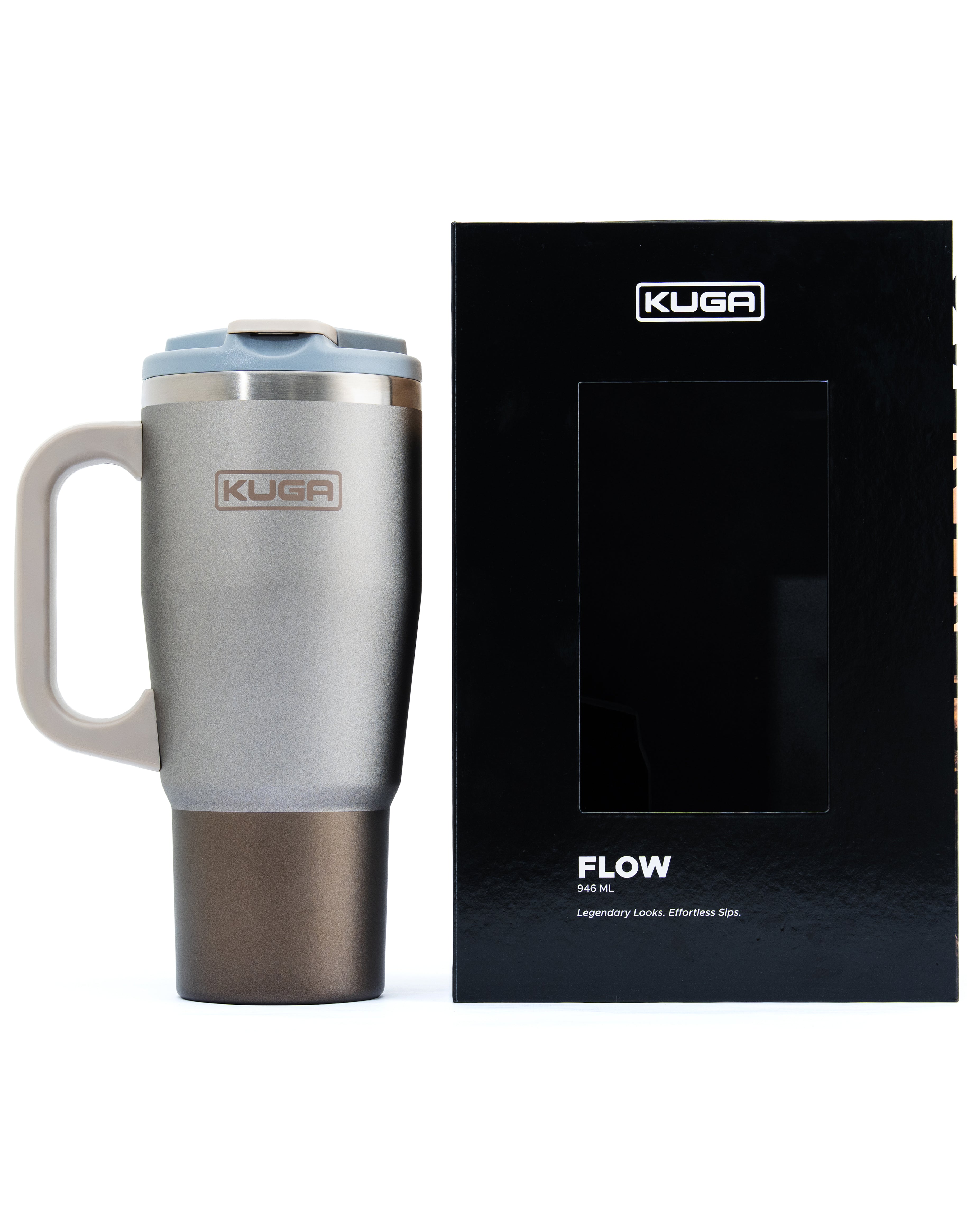 Flow 946ml Insulated Tumbler Flask with Straw